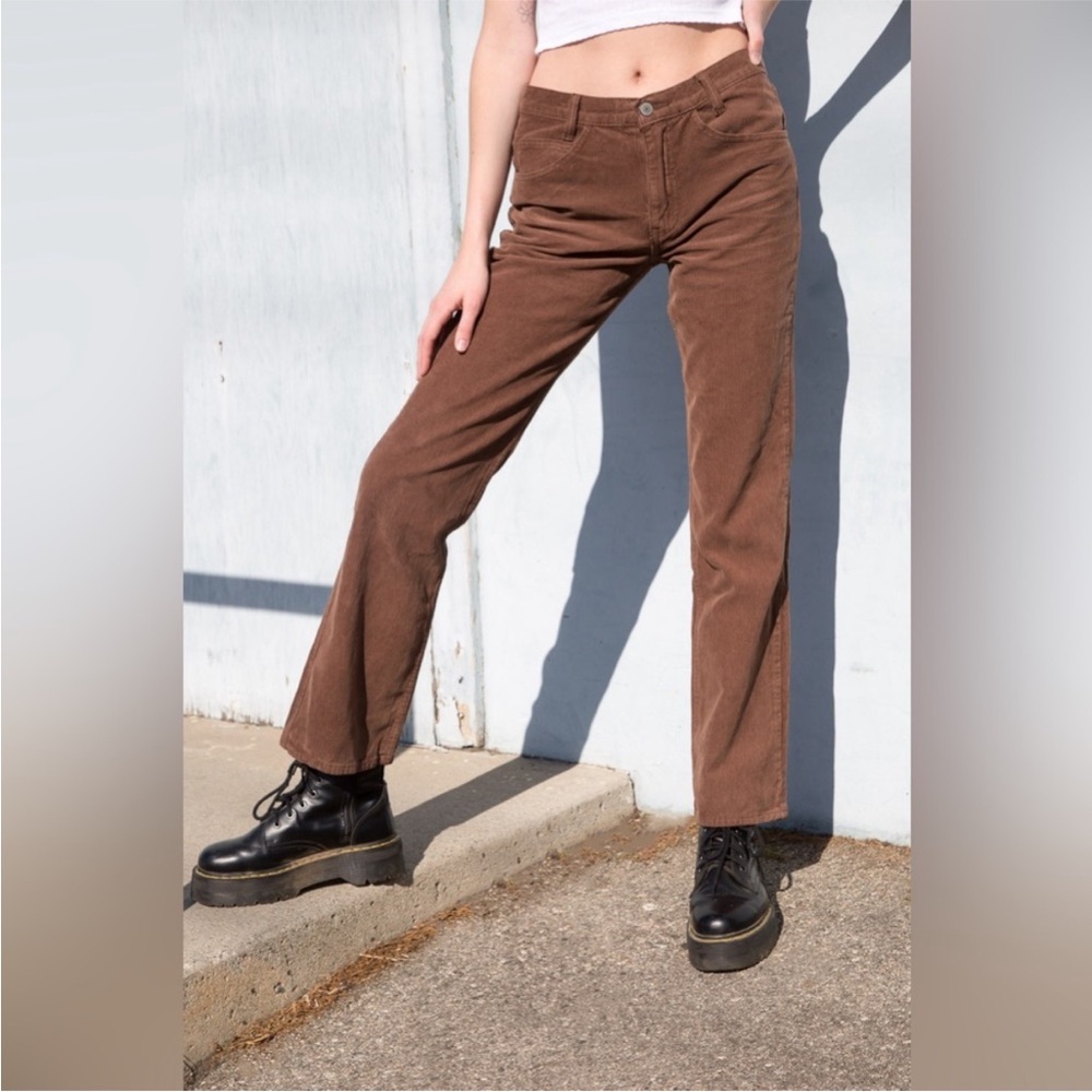 J.GALT BRANDY MELVILLE Jada Corduroy Pants in Brown - Like New, Small